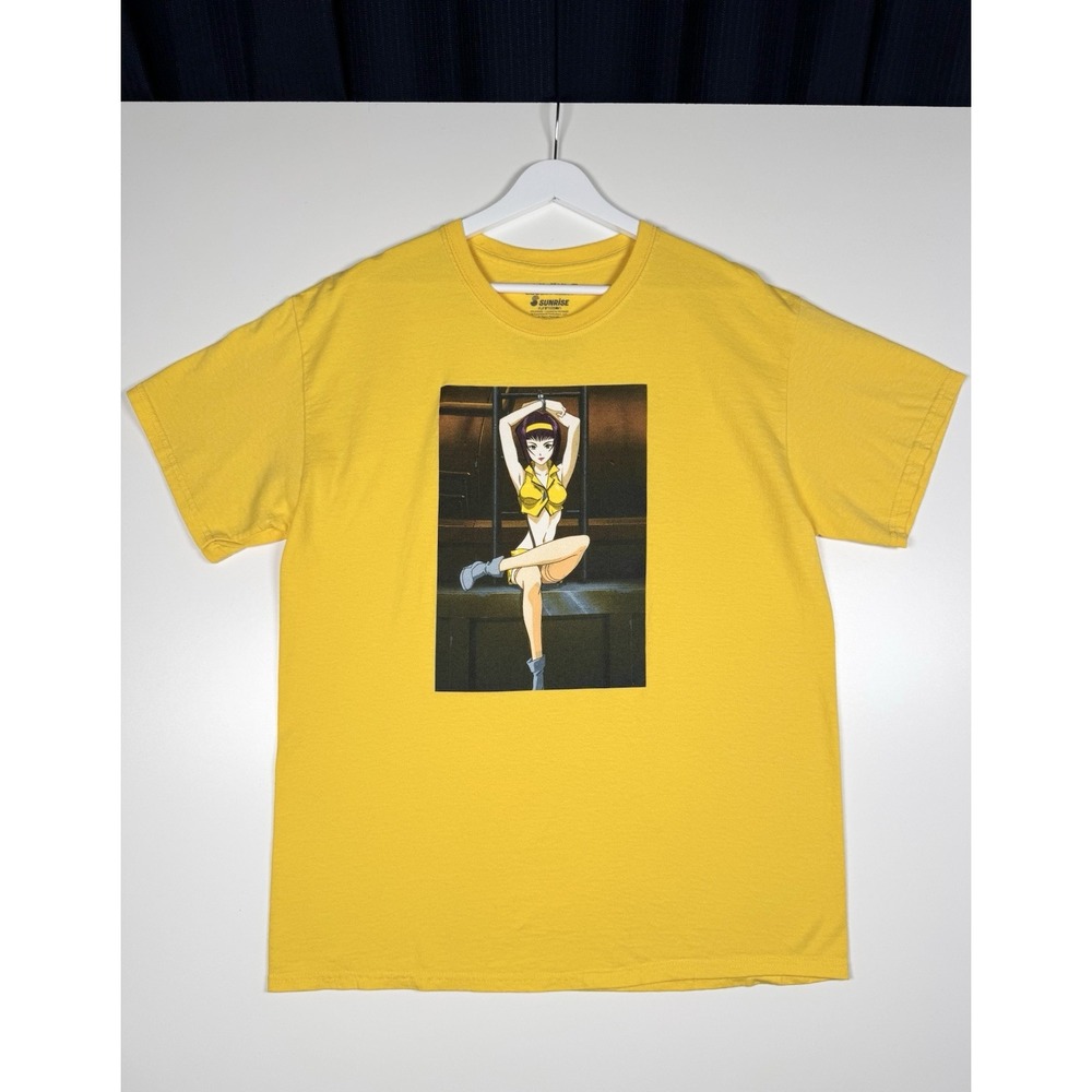 + Cowboy Bepop Yellow Shirt Fay Valentine - Men's Large